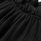 Black Frilled 2X