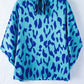 Blue Animal Printed